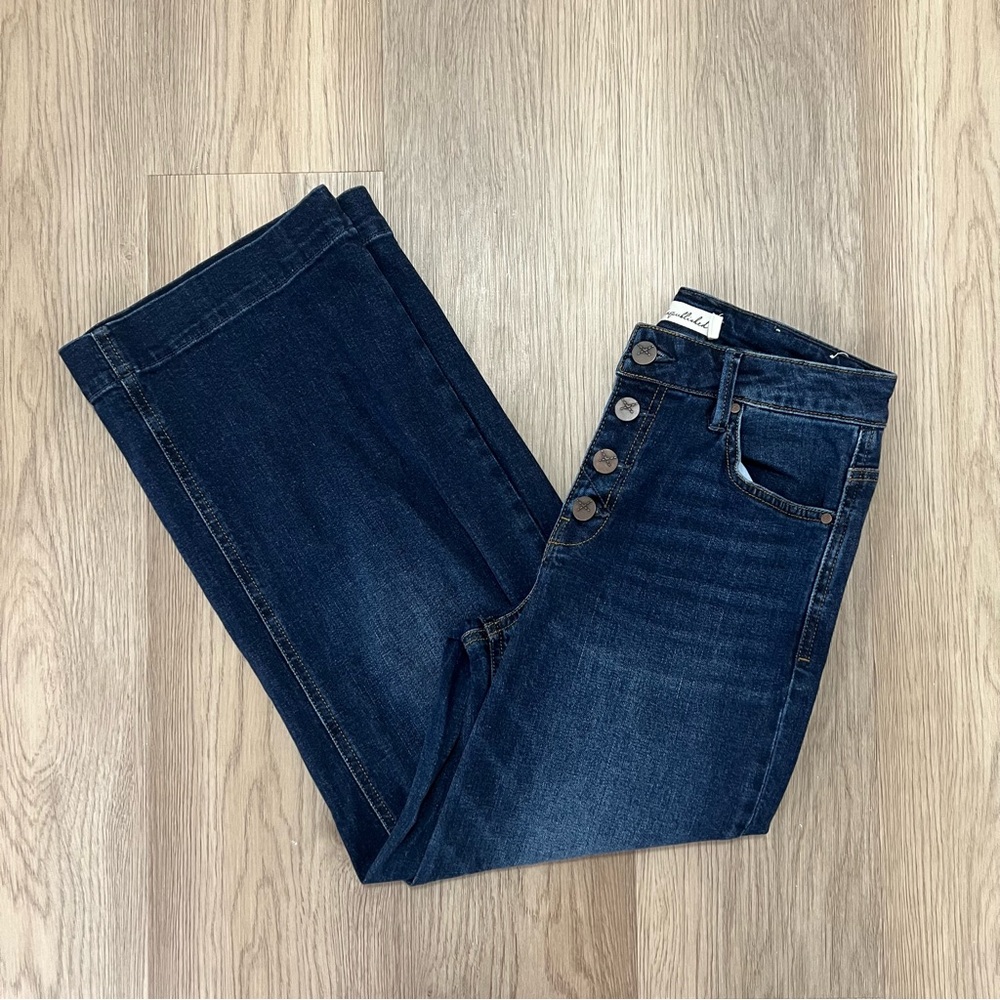 Unpublished Greta Flare Button Fly Jeans Size 26 Style UW2000299